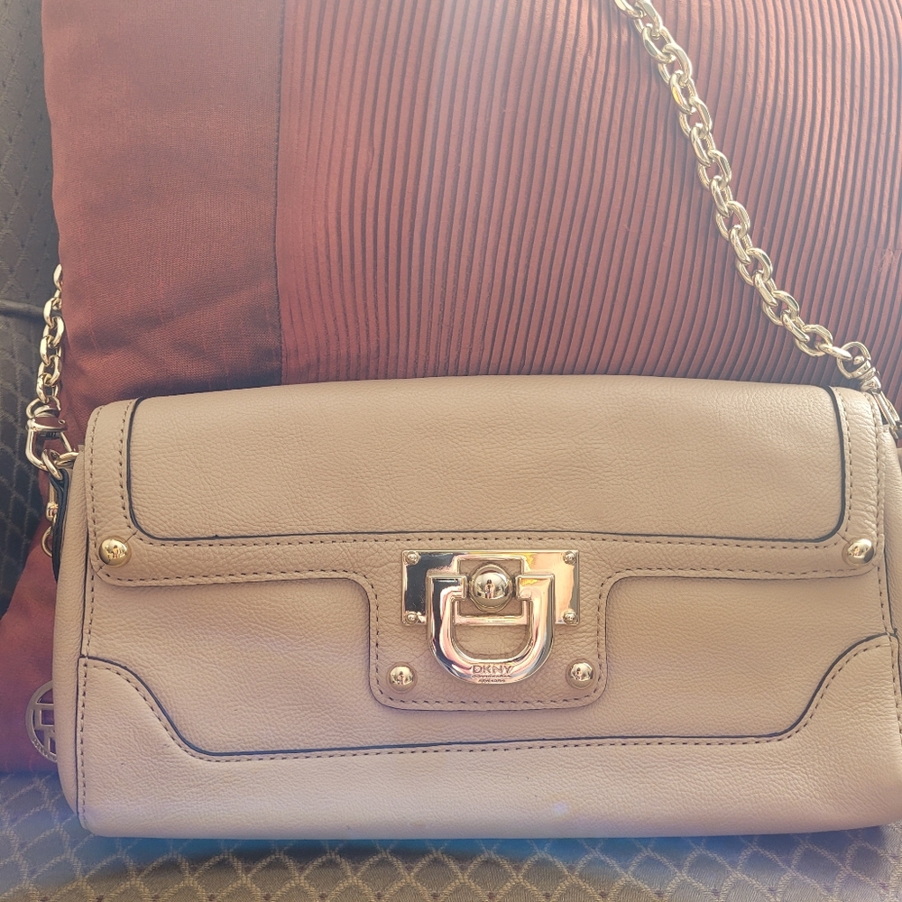 DKNY leather purse